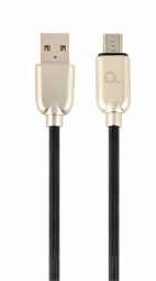 Product_49957_1 Gembird USB Male - Micro USB Male Premium rubber 2m Black - Image 1