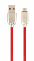 Product_49958_1 Gembird USB Male - Micro USB Male Premium rubber 2m Red - Image 1