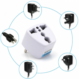 Power Adapter Multinational Conversion 220V White
