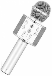 Product_96549_1 Mikrofons Blackmoon 8995 Karaoke Silver - Image 1