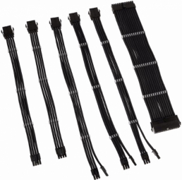 Product_98040_1 PSU Kabeļu Pagarinātāji Kolink Core 6 Cables Black - Image 1