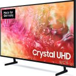 Samsung Crystal UHD 4K GU50DU7179U TV, 55 Inches, Samsung TV with PurColor, 4K Upscaling, Crystal Processor 4K, Smart TV, GU50DU7179U, German Model (2024