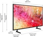 Samsung Crystal UHD 4K GU50DU7179U TV, 55 Inches, Samsung TV with PurColor, 4K Upscaling, Crystal Processor 4K, Smart TV, GU50DU7179U, German Model (2024 - Image 2