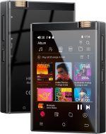 HiFi MP3 Player with Bluetooth and WiFi, Oilsky 80GB Lossless DSD High Fidelity Digital Audio Music Player, Portable Android Spotify MP3 Player, up to 1TB