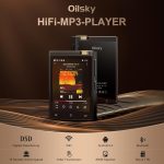 HiFi MP3 Player with Bluetooth and WiFi, Oilsky 80GB Lossless DSD High Fidelity Digital Audio Music Player, Portable Android Spotify MP3 Player, up to 1TB - Image 2