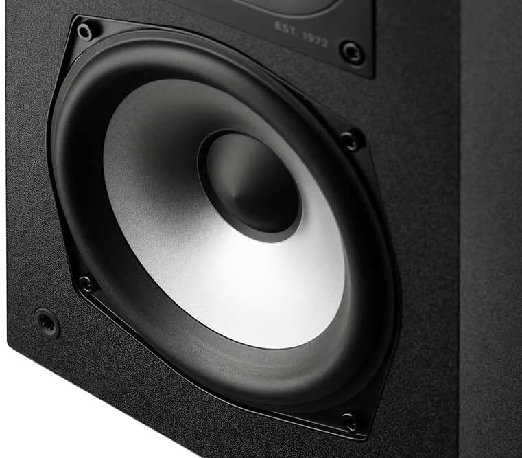 3 Polk Audio Monitor XT15 Compact Shelf Speaker, Stereo Speaker, Surround Speaker, Hi-Res Certified, Dolby Atmos and DTS:X Compatible, HiFi and Home Cinema Speakers (Pair) - Image 3