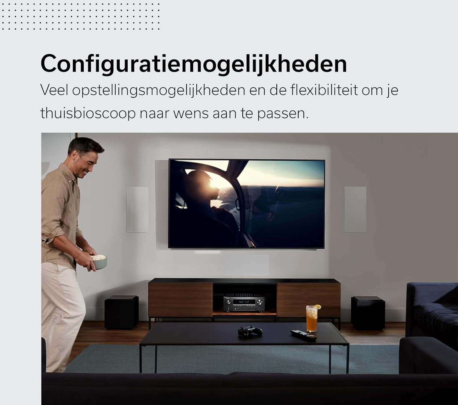 5 Denon AVC-X3800H 9.4 Channel AV Receiver, Amplifier with Auro-3D, Dolby Atmos, DTS:X, 6 Inch 8K Inputs and 3 Outputs, Bluetooth, AirPlay 2, HEOS Multiroom, Alexa Compatible, Black - Image 5