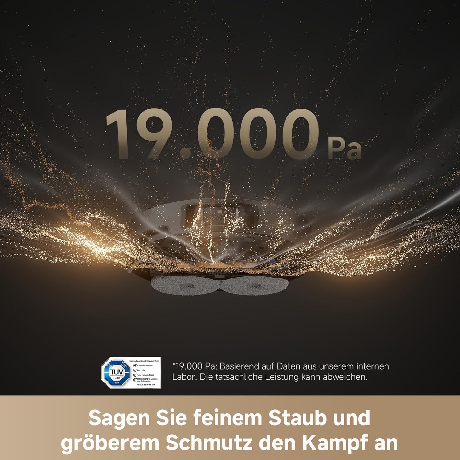 3 Dreame L40s Pro Ultra Robot Vacuum Cleaner, Self-Cleaning Mops, 19,000 Pa Suction Power, 100% Detangling DuoBrush, Extendable Mops, Obstacle Avoidance for More Than 180 Objects, Voice Control - Image 2