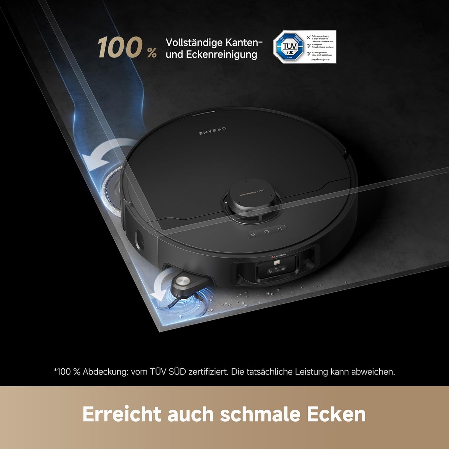 7 Dreame L40s Pro Ultra Robot Vacuum Cleaner, Self-Cleaning Mops, 19,000 Pa Suction Power, 100% Detangling DuoBrush, Extendable Mops, Obstacle Avoidance for More Than 180 Objects, Voice Control - Image 7