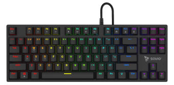 Klaviatūra Savio Tempest x2 RGB Outemu