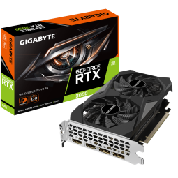 Product_123026_1 Videokarte GigaByte GeForce RTX 3050 6GB Windforce OC V2 - Image 1