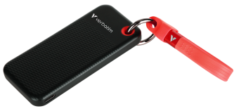 Product_124033_1 Ārējais cietais disks Verbatim 2TB Pocket Black Red - Image 1