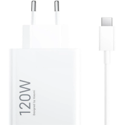 Lādētājs Xiaomi 120W HyperCharge Combo Lādētājs ar Kabeli