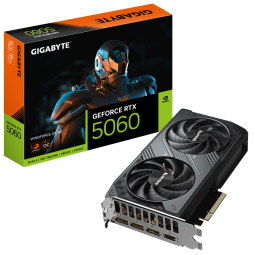 Product_125800_1 Videokarte Gigabyte GeForce RTX 5060 Windforce OC 8GB GDDR7 - Image 1