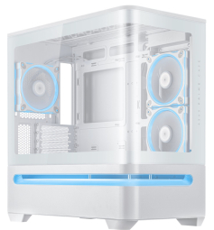 Product_127985_1 Korpuss Asus Prime AP202 White mATX RGB - Image 1
