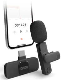 Product_128533_1 Bezvadu mikrofons SBS USB-C receiver clip mic - Image 1