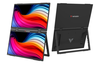 Product_128881_1 Monitors Verbatim Dual Portable Monitor 15.6 FHD - Image 1