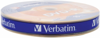 Product_30_1 Matricas DVD-R AZO Verbatim 4.7GB Wagon Wheel 16x 10 Pack Spindle - Image 1