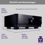 Yamaha AV Receiver RX-V6A Black - Image 3