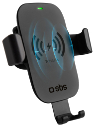 Telefona turētājs SBS Gravity ar uzlādi 10W