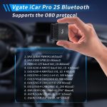 Vgate iCar Pro 2S Bluetooth OBD2 Diagnostic Tool for iOS, Android & Windows, Auto Scan Tool Supports Electric and Hybrid Vehicles - Image 5