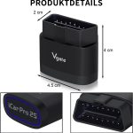 Vgate iCar Pro 2S Bluetooth OBD2 Diagnostic Tool for iOS, Android & Windows, Auto Scan Tool Supports Electric and Hybrid Vehicles - Image 6