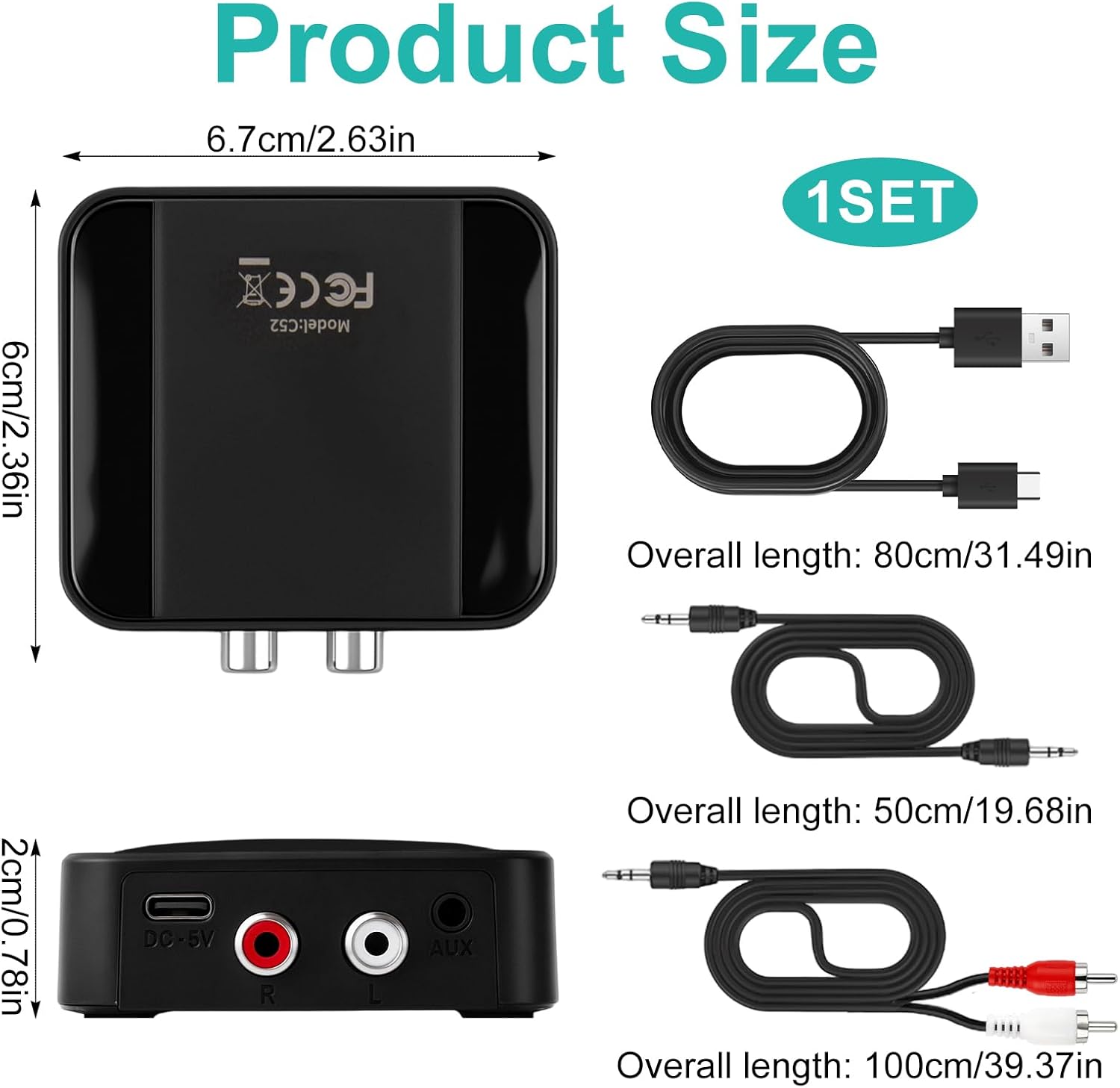 4 Bluetooth 5.1 Audio Receiver for Stereo System - Image 5