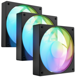 Ventilators Fury SAI S12 PWM ARGB Black 3-Pack