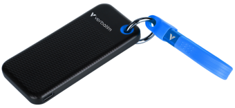 Product_130700_1 Verbatim 256GB Pocket SSD M2 Black/Blue - Image 1